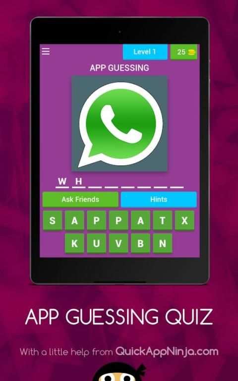 APP GUESSING QUIZ 7 تصوير الشاشة