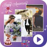 Anniversary Movie Maker on 9Apps