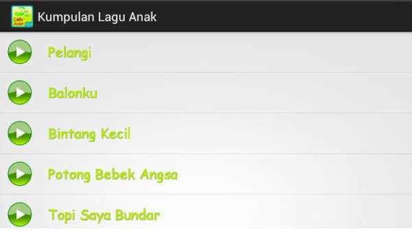 Kumpulan Lagu Anak-anak screenshot 1