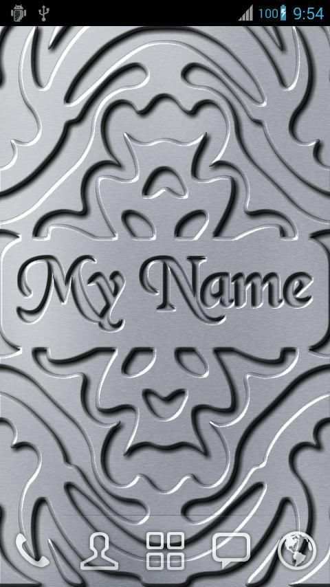 Carve My Name Live Wallpaper स्क्रीनशॉट 1