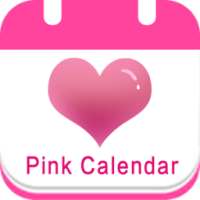 Pink Calendar: Period Tracker on 9Apps