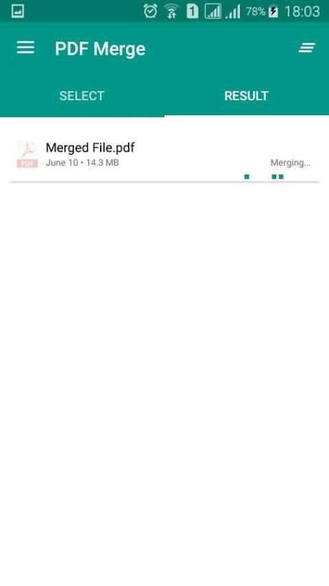 PDF Merge скриншот 3