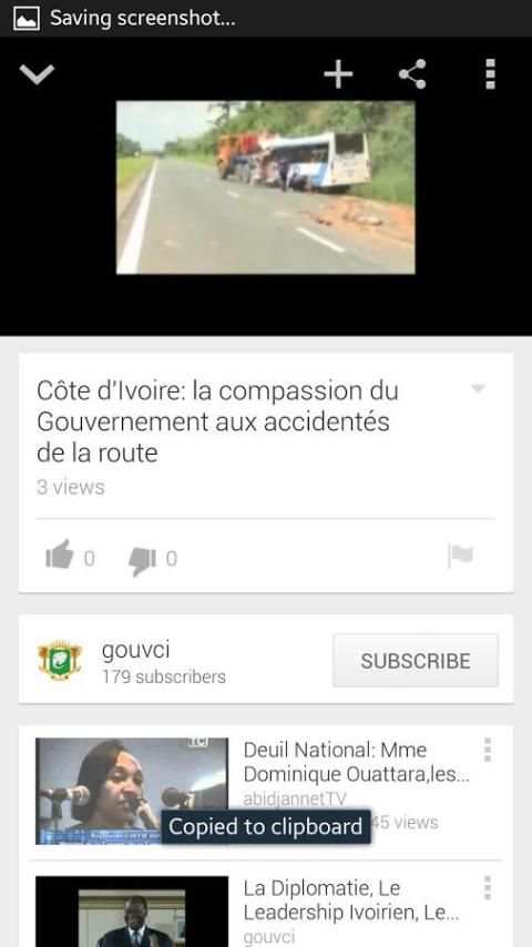 Gouvernement de Côte d'Ivoire screenshot 6