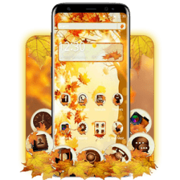 FREE autumn maple leaf tema иконка