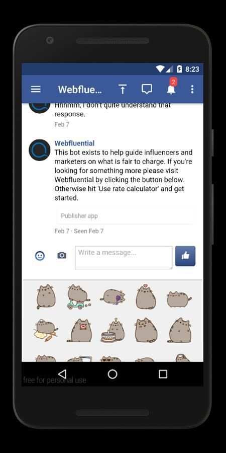 Lite Messenger for Facebook screenshot 2