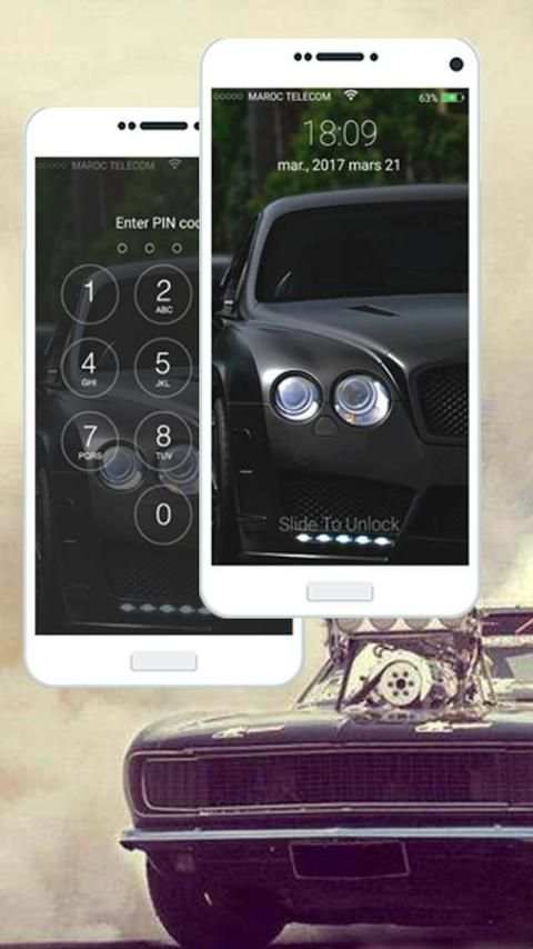 Car Lock Screen 5 تصوير الشاشة