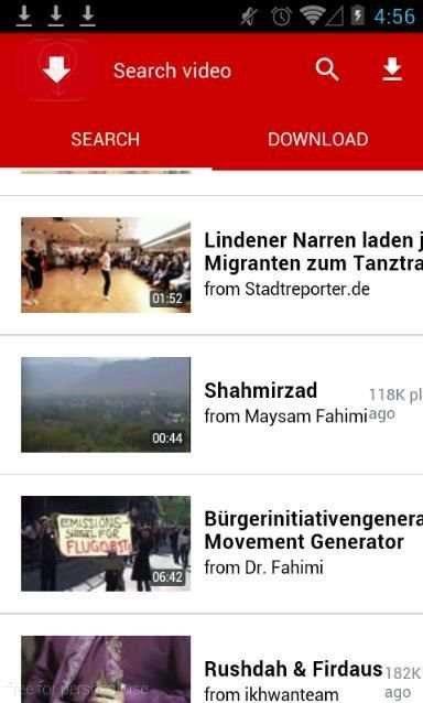 * video * downloader app yo‮utube screenshot 3
