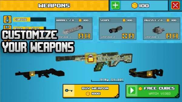 Block Wars Killer Sniper screenshot 12