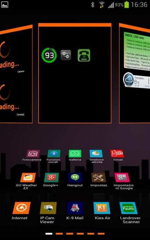 Next Launcher FREE Basic theme скриншот 1