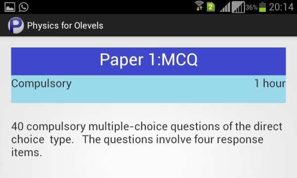 Physics For O'levels скриншот 1
