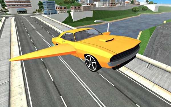Flying Car Driving 3D screenshot 5