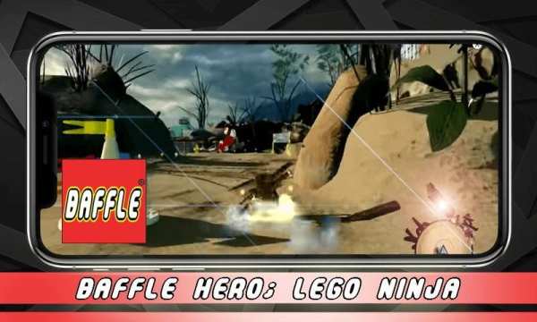Baffle Hero; LEGO Ninja Grounding screenshot 2