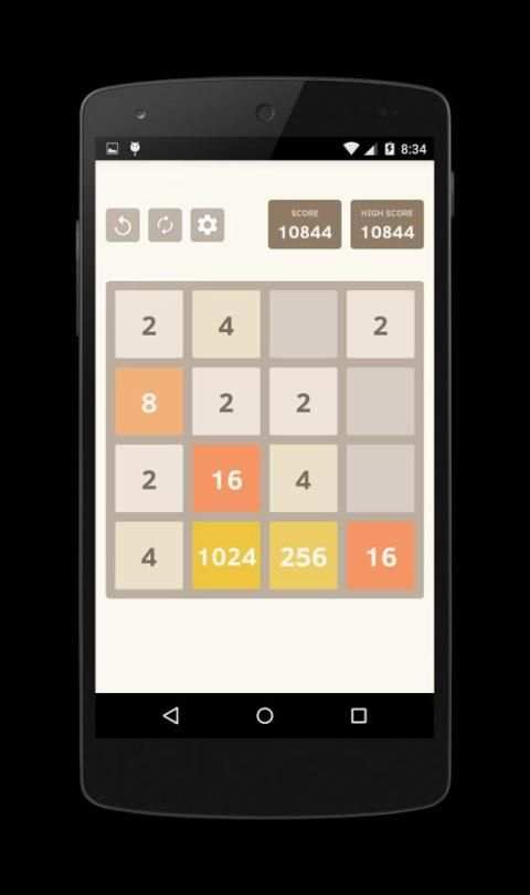 2048 Math Puzzle Game screenshot 4