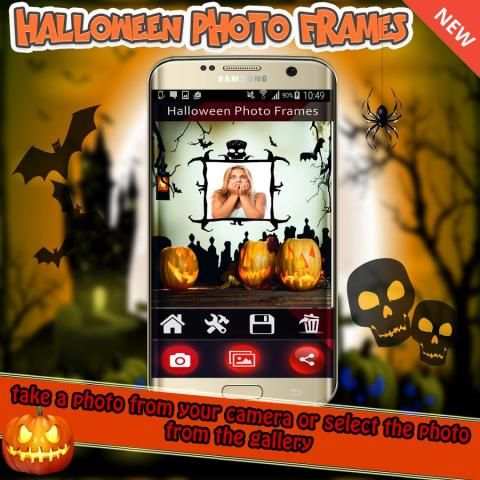 Halloween Photo Frames 3 تصوير الشاشة