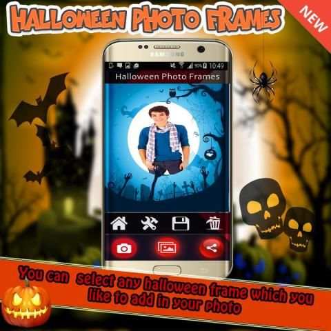 Halloween Photo Frames 2 تصوير الشاشة