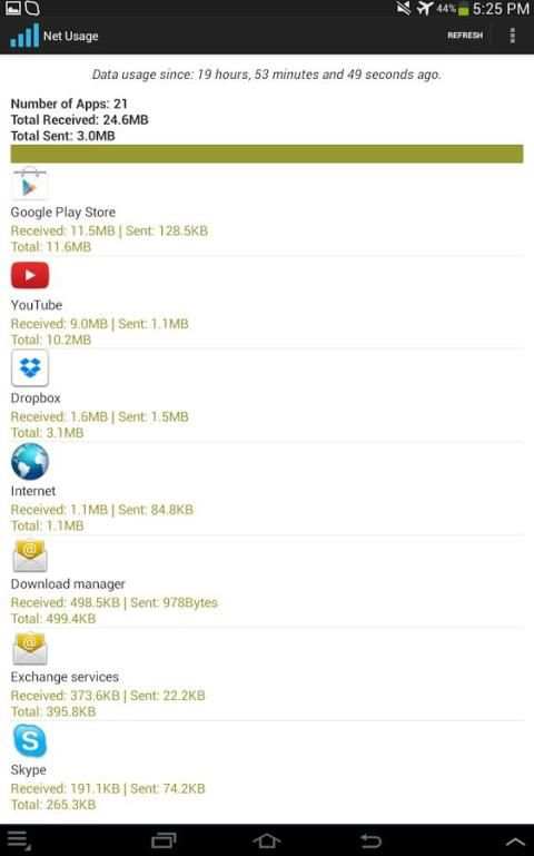 Network Data Usage screenshot 5