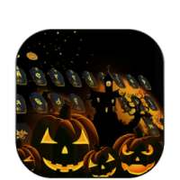 Vivid Halloween horror pumpkin skin on 9Apps