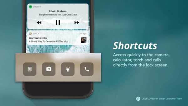 Wave - Customizable Lock screen скриншот 3