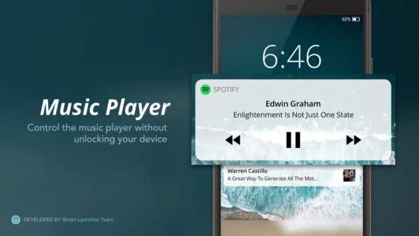 Wave - Customizable Lock screen screenshot 4