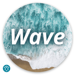 Wave - Customizable Lock screen أيقونة