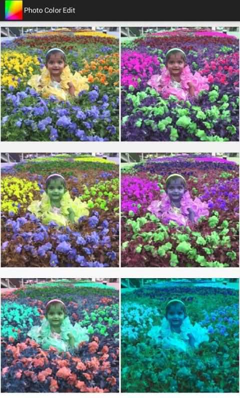 Photo Color Edit स्क्रीनशॉट 6