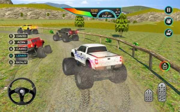 Monster Truck Racing - 4x4 Offroad Rally Racer 3D screenshot 6