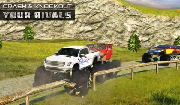 Monster Truck Racing - 4x4 Offroad Rally Racer 3D screenshot 3