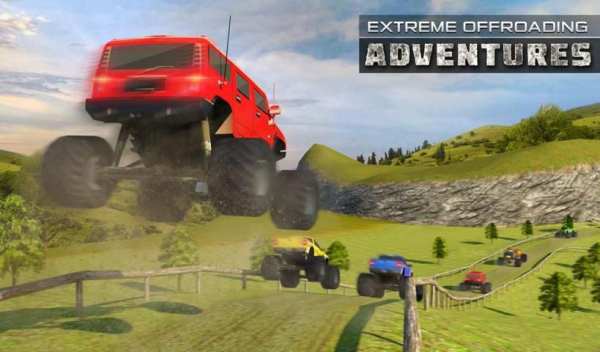 Rakasa Truk Balap 4x4 Offroad Rapat umum Pembalap screenshot 5