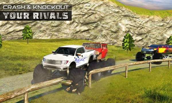 Rakasa Truk Balap 4x4 Offroad Rapat umum Pembalap screenshot 13