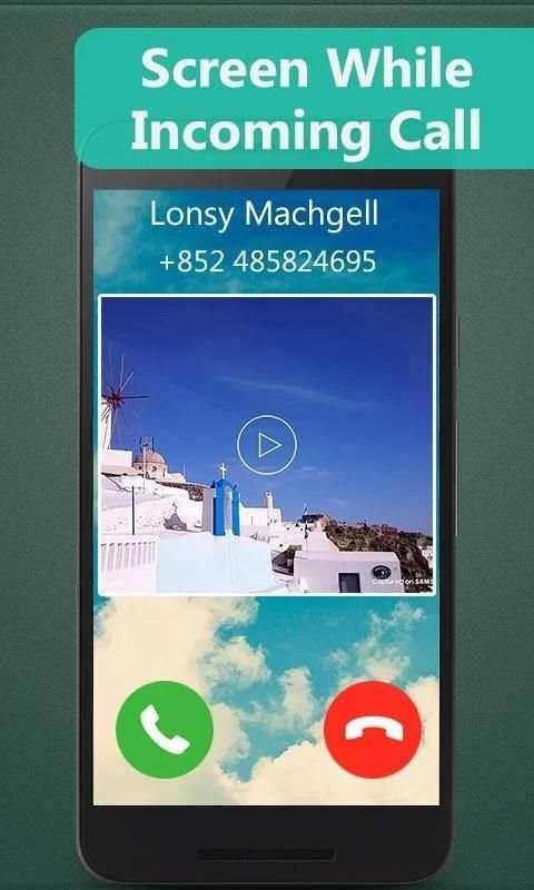 Full Screen HD Video Caller Id screenshot 2
