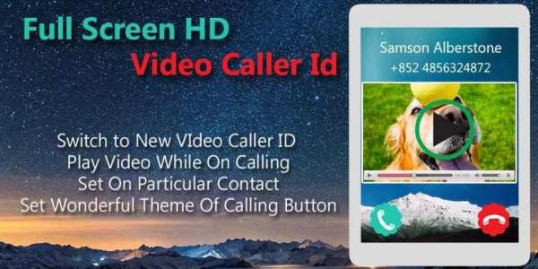 Full Screen HD Video Caller Id скриншот 8