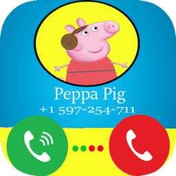 Phone Call From Pepa Pig أيقونة