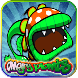 Angry Plantz Garden War zombies иконка