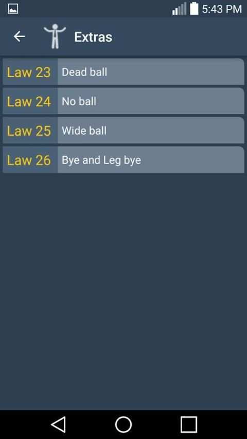 Laws Of Cricket screenshot 6