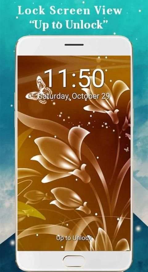 Golden pattern lock 2 تصوير الشاشة