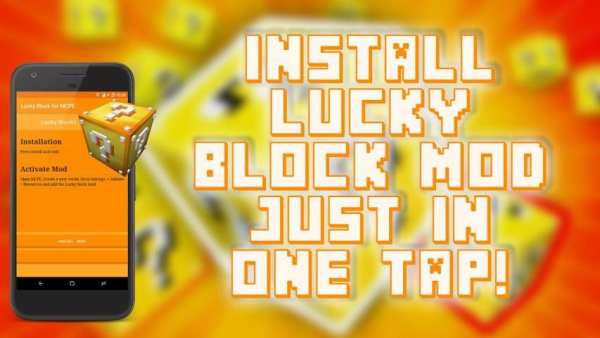Lucky Block Mod for MCPE screenshot 2