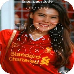 Passcode lock screen for Liverpool FC &amp; Salah 2018 أيقونة