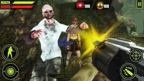 Forest Zombie Hunting 3D screenshot 2