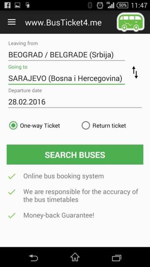 BusTicket4.me - Bus Tickets screenshot 6