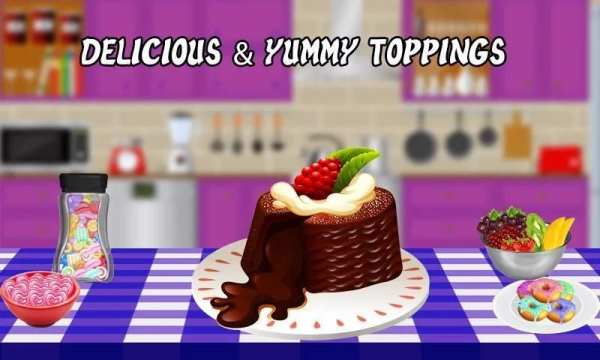 Molten Lava Cake Maker: Fun Cooking Chef Game screenshot 3