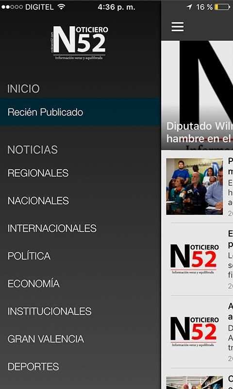 NOTICIERO 52 screenshot 4