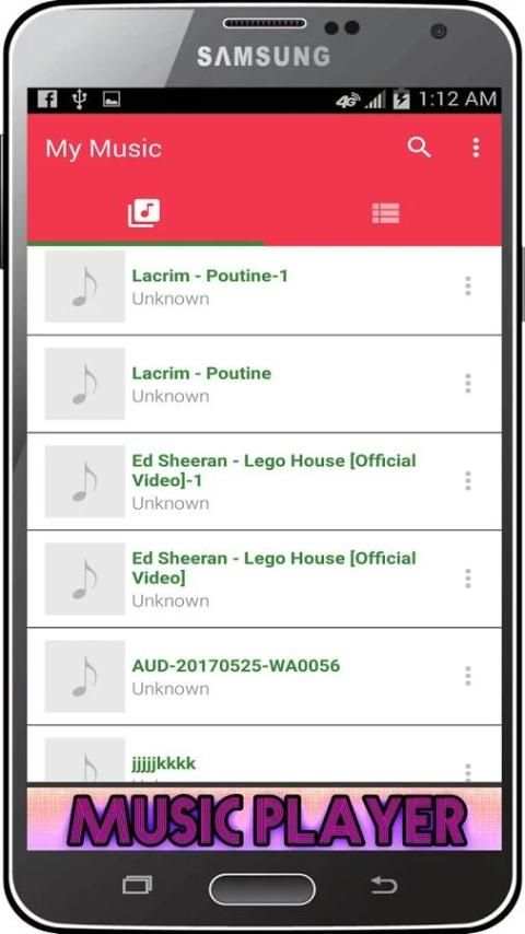 Musik- New Music Player, Pemutar-Mp3 Untuk Android screenshot 6