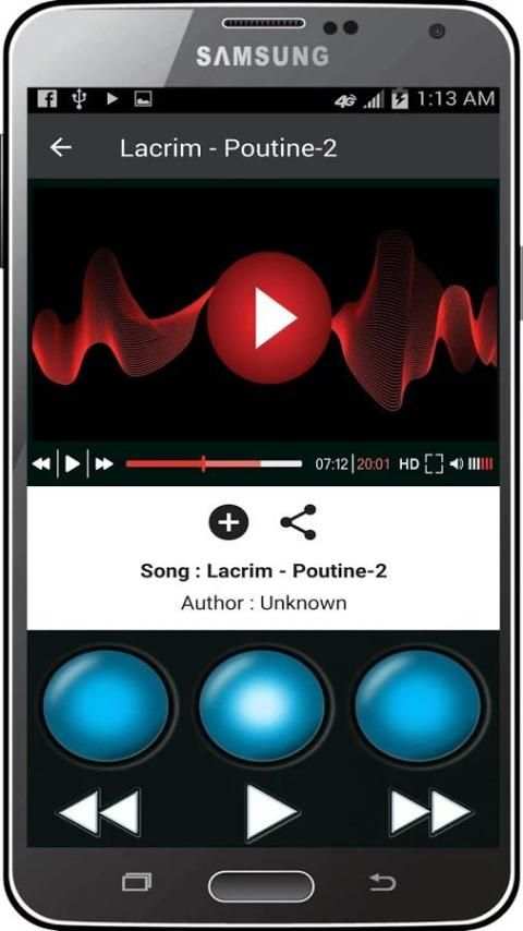 Музыка- Новый музыкальный плеер, плеер-MP3 Android скриншот 4