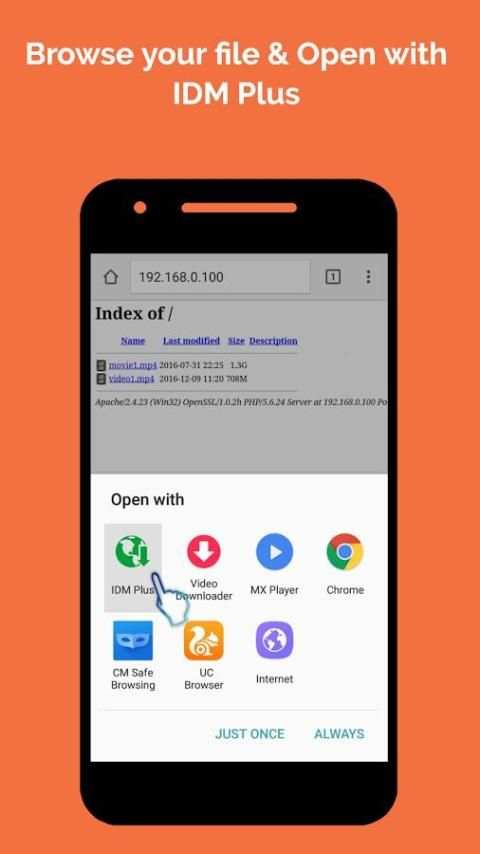IDM Plus for Android скриншот 4