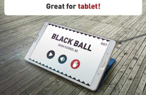 Black Ball - The Bouncing ball screenshot 1