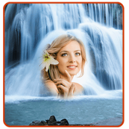 Photo On Water Falls أيقونة
