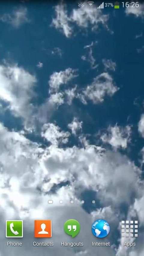 Clouds Live Wallpaper HD 8 تصوير الشاشة