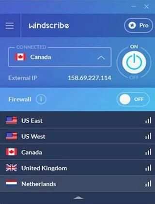 New Windscribe VPN Review 3 تصوير الشاشة
