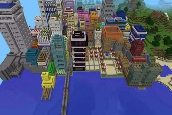Seed City map for MCPE screenshot 1
