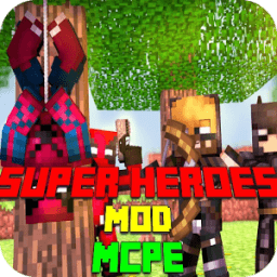 Super Heroes Mod for MCPE أيقونة
